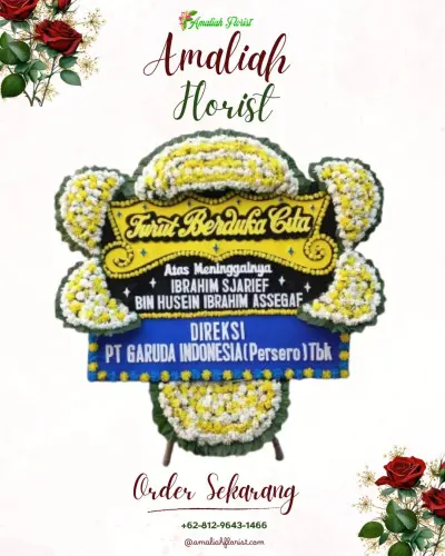 Papan Bunga Duka di Giriwarno