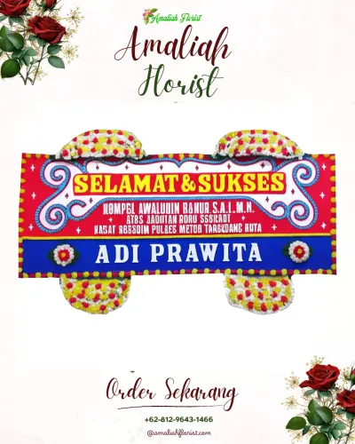 Karangan Bunga Ucapan Selamat di Giriwarno